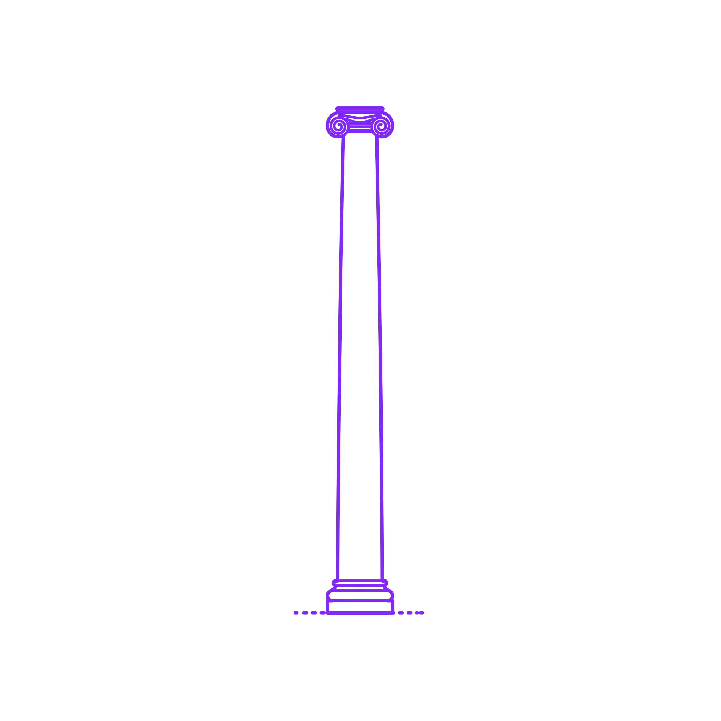 Buildings Stone Columns Greek Ionic Smooth Small Tracing Svg Vector Free Vectors